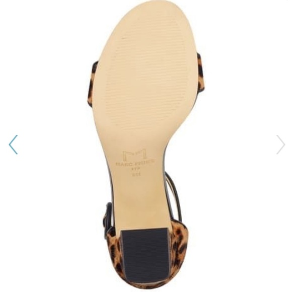 {Marc Fisher LTD} Karleely Leopard Sandal - Picture 7 of 7